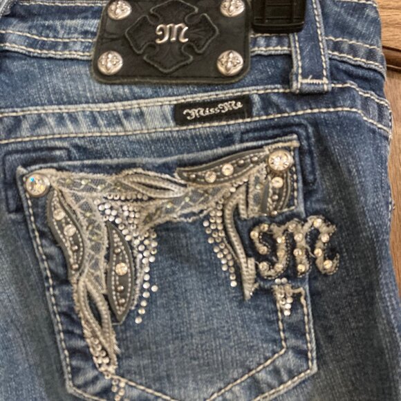 Miss Me Women's Jeans Size 27 - Picture 3 of 5